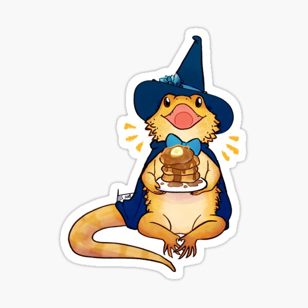 Sapphire - Bearded Dragon Sticker