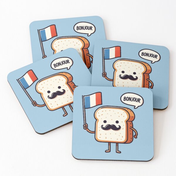 Item preview, Bonjour, French Bread  designed and sold by PrintLess-77.