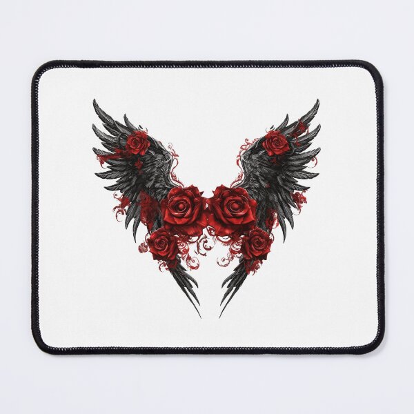Item preview, Archangel Dark Wings Illustration designed and sold by NegarinFashions.