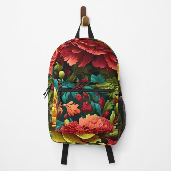 Item preview, Vibrant Carnations flowers seamless pattern retro vintage design  designed and sold by BorgSpareParts.
