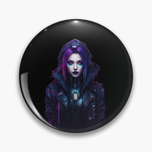 Item preview, Cybergoth Girl, Unique Character Design designed and sold by Burn-Ego.