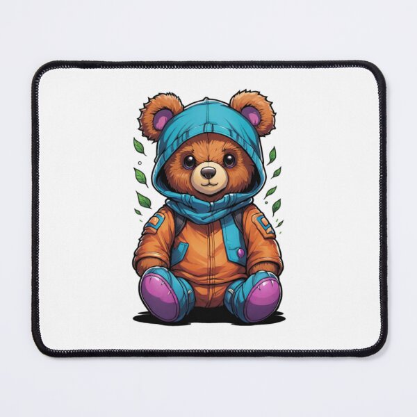 Item preview, Animal, Bear, Brown, Sweety, Stuffed Toy, Teddy Bear, Blue, Sweet, Cuddly Toy designed and sold by Ciarka.