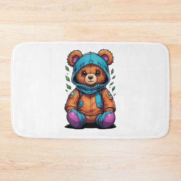 Item preview, Animal, Bear, Brown, Sweety, Stuffed Toy, Teddy Bear, Blue, Sweet, Cuddly Toy designed and sold by Ciarka.