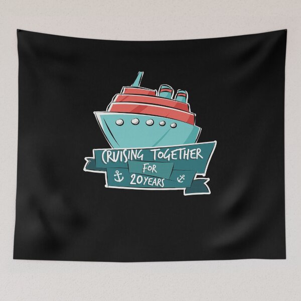 Item preview, Cruising Together 20 Years designed and sold by TeeTimeGuys.