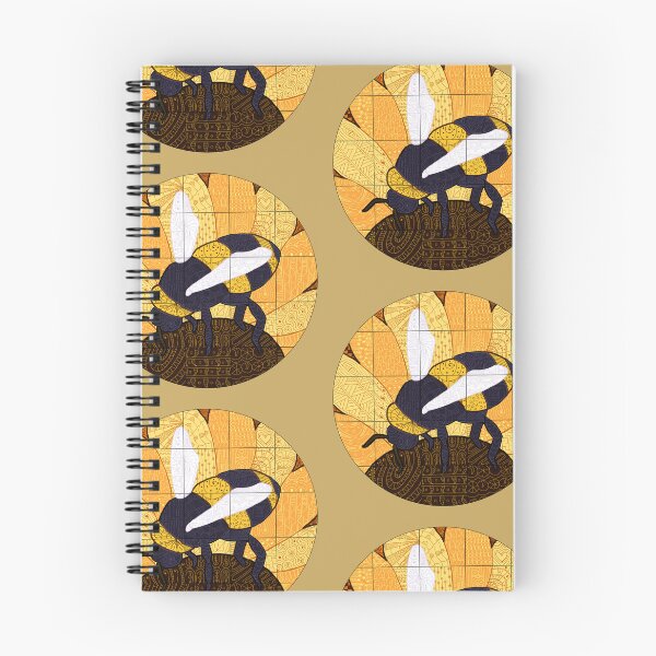 Aperçu de l'œuvre Abeille sur fleur | Patchwork créée et vendue par Ecliptic.