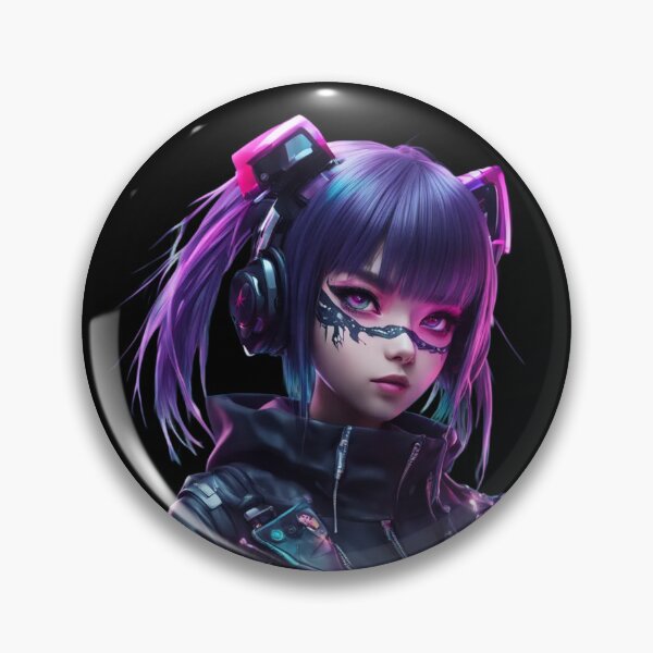Item preview, Urban Cyberpunk Girl, Dark, Pink designed and sold by Burn-Ego.