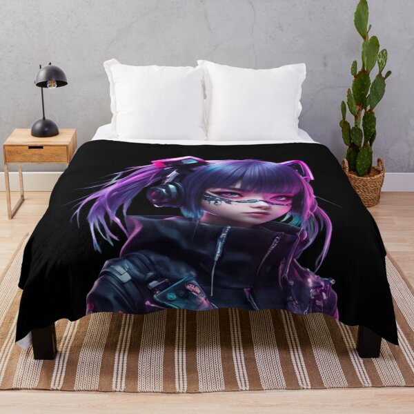 Item preview, Urban Cyberpunk Girl, Dark, Pink designed and sold by Burn-Ego.