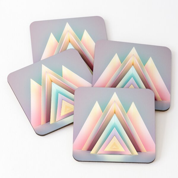 Item preview, Symmetrical Triangles Abstract Design designed and sold by AspirationalArt.