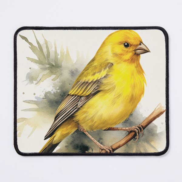Item preview, Watercolor Yellow Canary designed and sold by TheAnimalZ00.