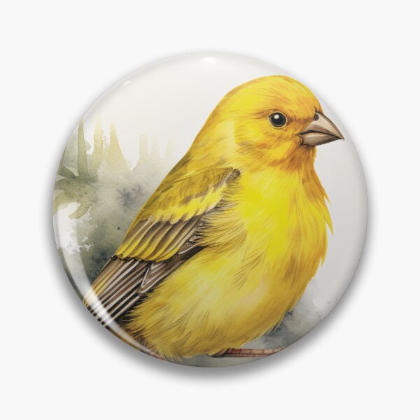 Item preview, Watercolor Yellow Canary designed and sold by TheAnimalZ00.
