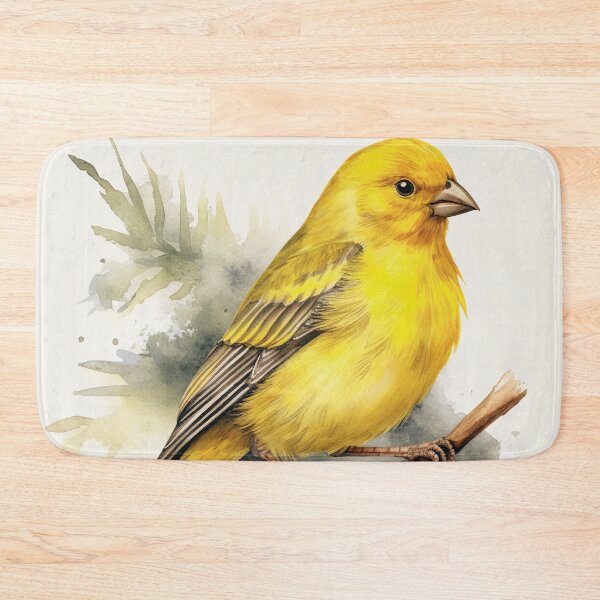 Item preview, Watercolor Yellow Canary designed and sold by TheAnimalZ00.
