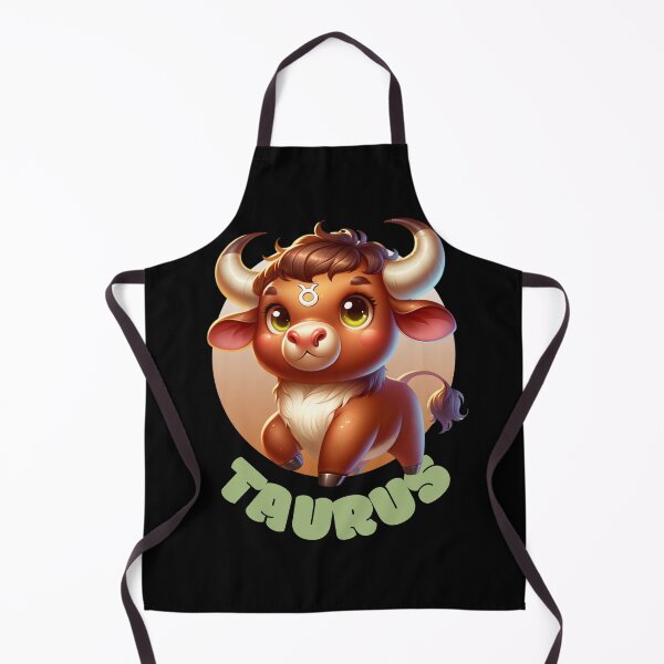 Item preview, Taurus Zodiac Sign - Cute Horoscope Gift designed and sold by InkyGenies.