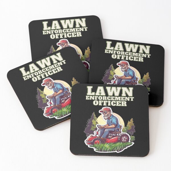 Item preview, Lawn Enforcement Officer.Funny Gardening Mowing Lover Gift designed and sold by elnexshop.