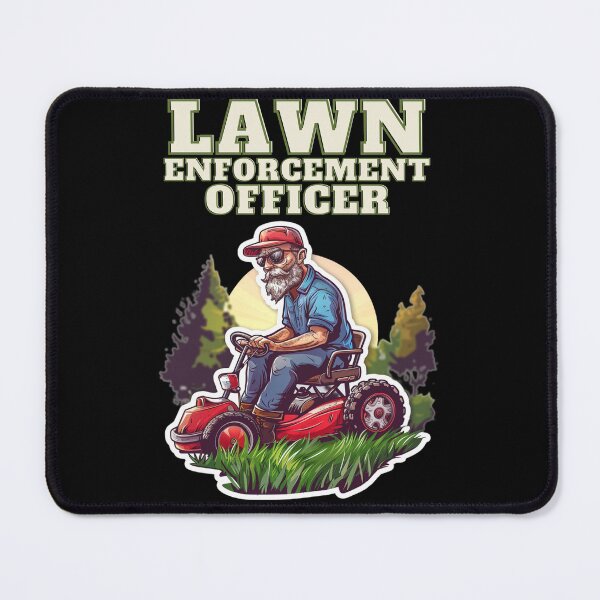 Item preview, Lawn Enforcement Officer.Funny Gardening Mowing Lover Gift designed and sold by elnexshop.