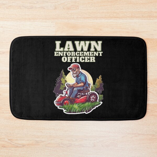 Item preview, Lawn Enforcement Officer.Funny Gardening Mowing Lover Gift designed and sold by elnexshop.