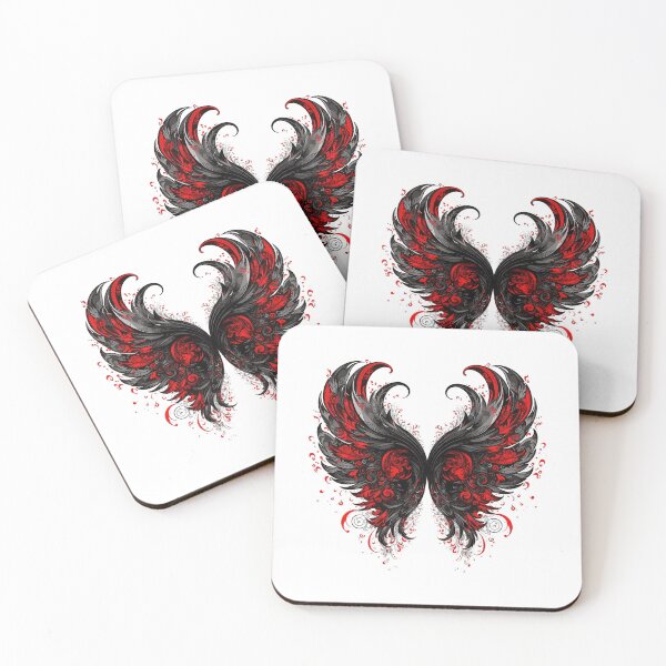 Item preview, Archangel Dark Wings Illustration designed and sold by NegarinFashions.
