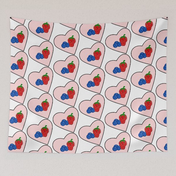 Item preview, Taste Buddies: Strawberry and Blueberry designed and sold by HarveyHandcraftsandDesigns.