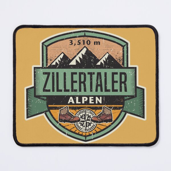 Item preview, Zillertal Alps, Zillertaler Alpen - Austria and Italy designed and sold by studio838.