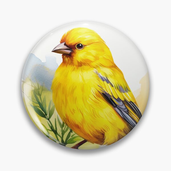 Item preview, Watercolor Yellow Canary designed and sold by TheAnimalZ00.