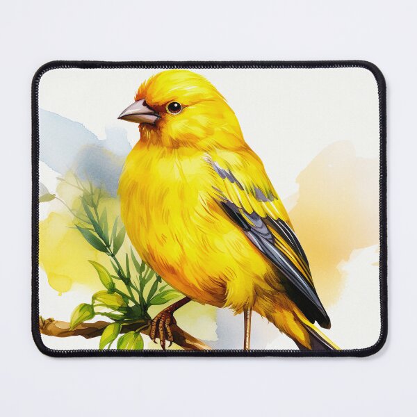 Item preview, Watercolor Yellow Canary designed and sold by TheAnimalZ00.