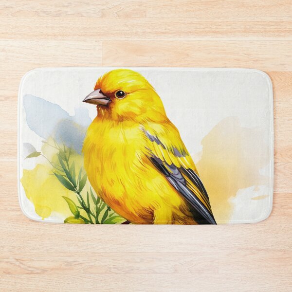 Item preview, Watercolor Yellow Canary designed and sold by TheAnimalZ00.