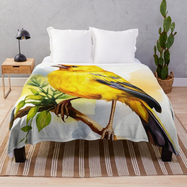 Item preview, Watercolor Yellow Canary designed and sold by TheAnimalZ00.