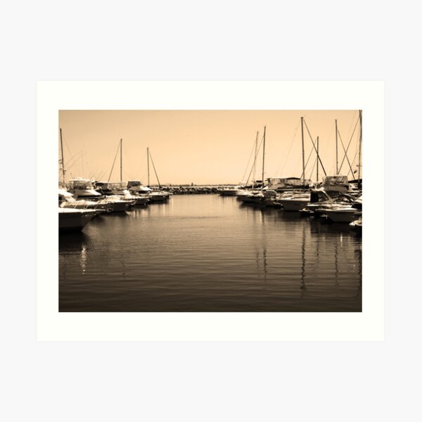 Harbour Art Print