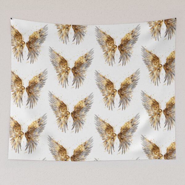 Item preview, Archangel with Light Wing Illustration designed and sold by NegarinFashions.