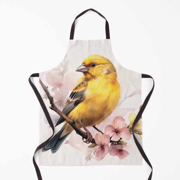 Item preview, Watercolor Yellow Canary Bird designed and sold by TheAnimalZ00.