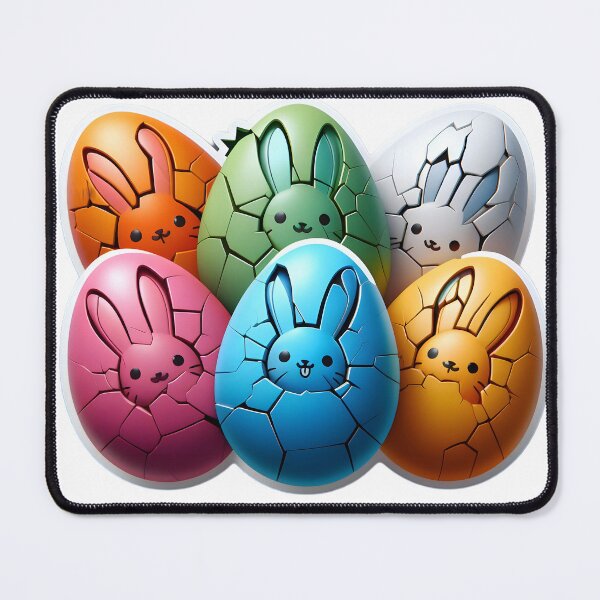 Item preview, Bunny Cracks: Easter Delight designed and sold by AI-Only Creations.