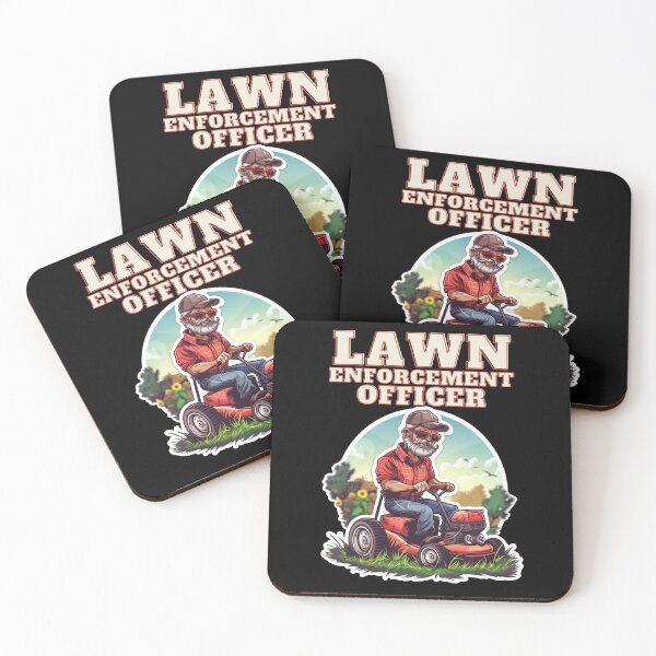 Item preview, Lawn Enforcement Officer.Funny Gardening Mowing Lover Gift designed and sold by elnexshop.