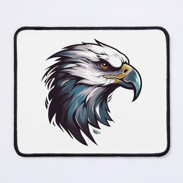 Item preview, Eagle Head in Bold Logo Style Illustration designed and sold by NegarinFashions.