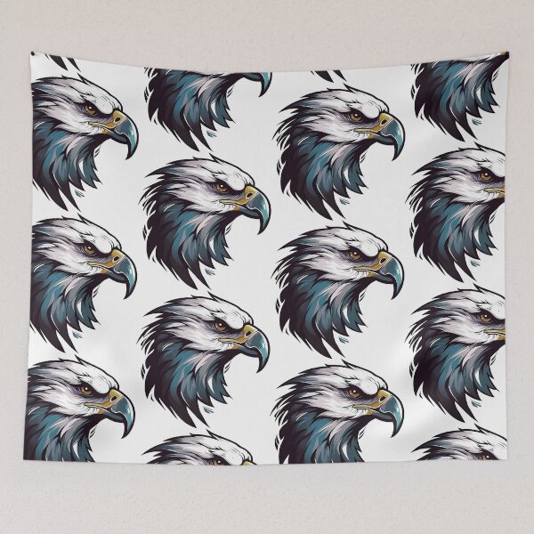 Item preview, Eagle Head in Bold Logo Style Illustration designed and sold by NegarinFashions.
