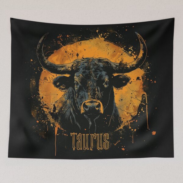Item preview, Grunge Style Taurus Zodiac Sign designed and sold by AiHead.