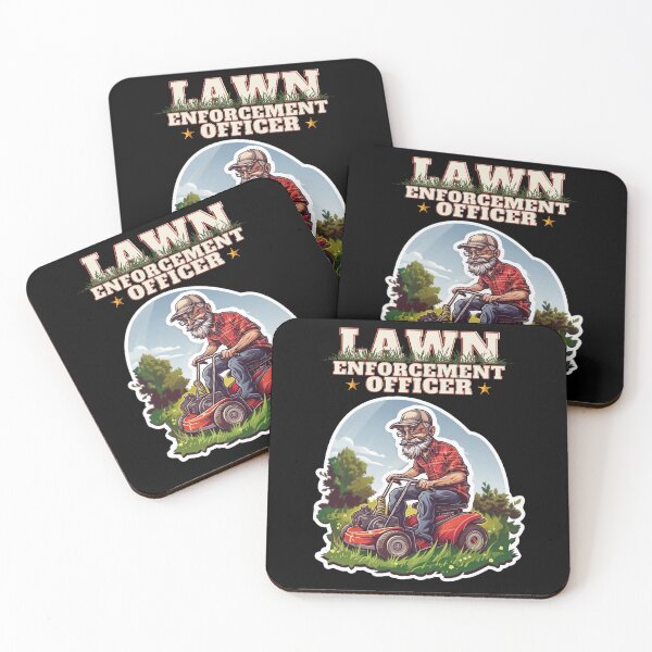 Item preview, Lawn Enforcement Officer.Funny Gardening Mowing Lover Gift designed and sold by elnexshop.
