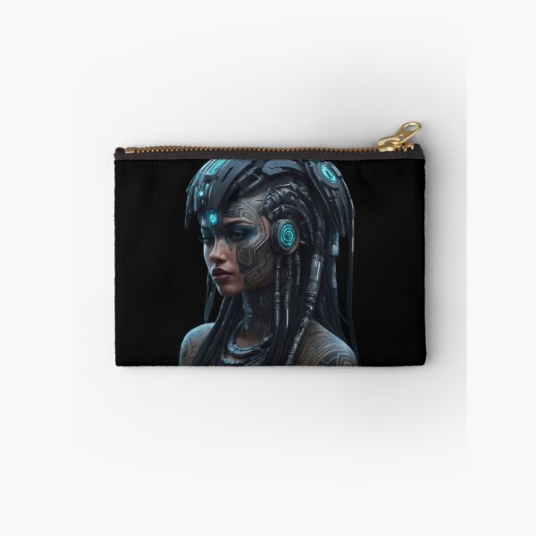 Item preview, Cyberpunk Tribe Girl, Dark, Techno designed and sold by Burn-Ego.