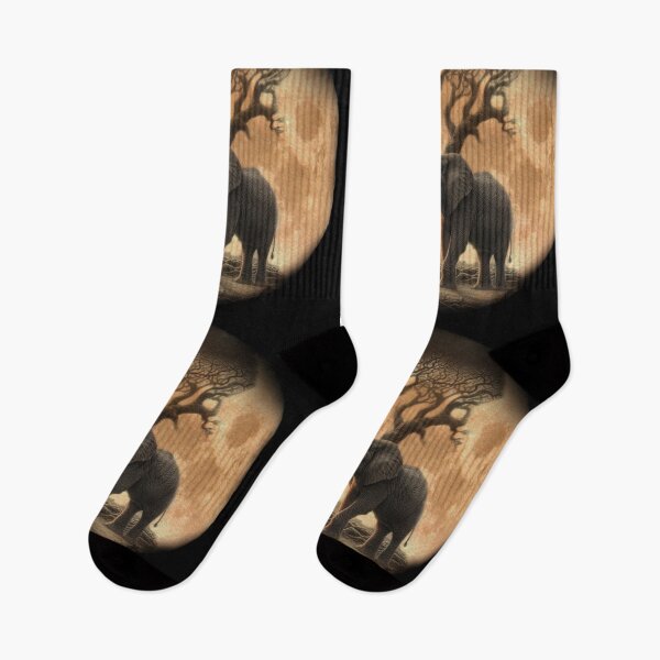 Item preview, ELEPHANT SUMMER NIGHT  designed and sold by johnnyssandart.
