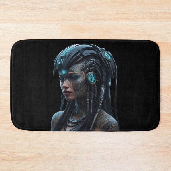 Item preview, Cyberpunk Tribe Girl, Dark, Techno designed and sold by Burn-Ego.