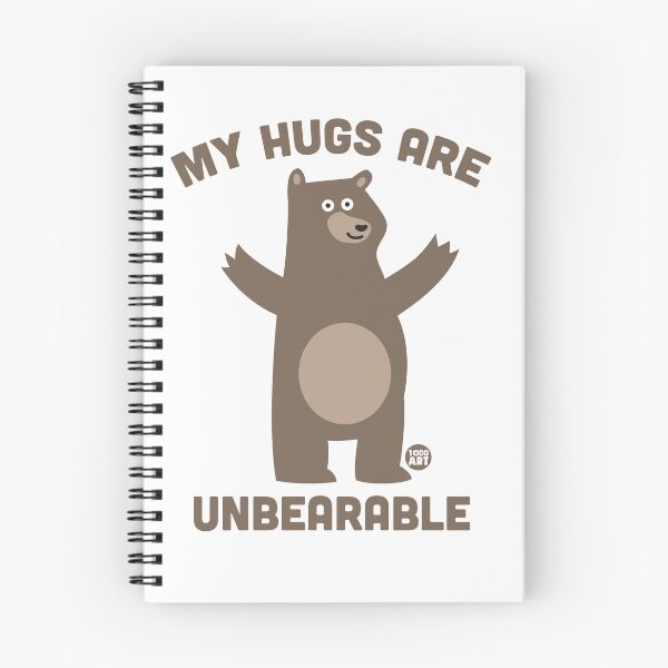 Item preview, MY HUGS ARE UNBEARABLE designed and sold by TODD GOLDMAN.