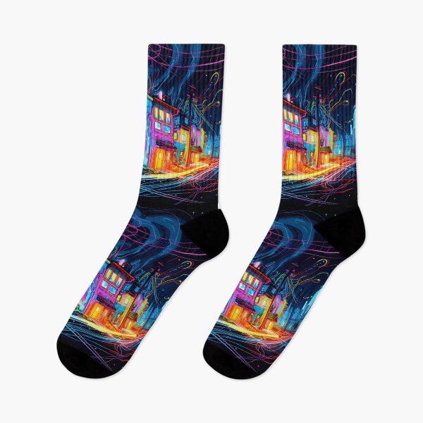 Item preview, neon city designed and sold by Ricardo Rodríguez Pérez.