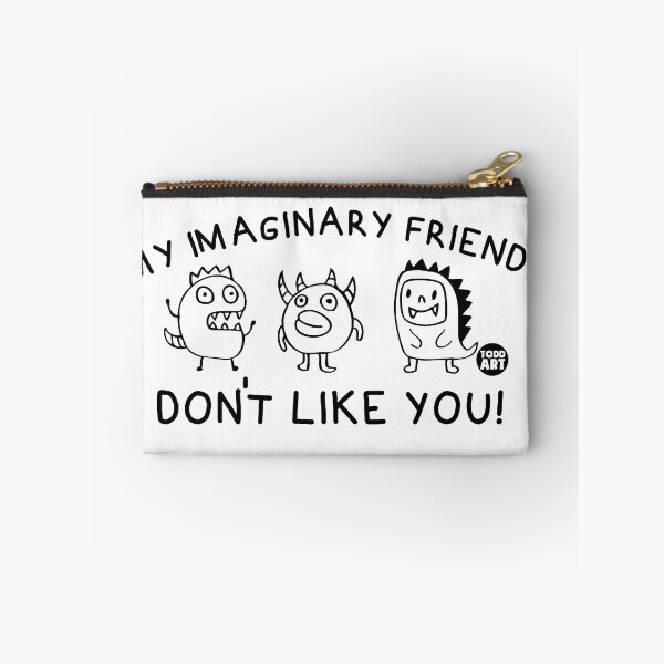 Aperçu de l'œuvre MY IMAGINARY FRIENDS DONT LIKE YOU créée et vendue par TODD GOLDMAN.