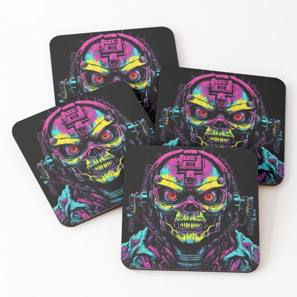 Item preview, Demonic Cyber Skull, Glitch Pixel Art designed and sold by Burn-Ego.