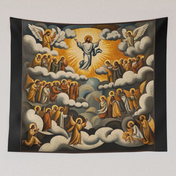 Item preview, Christ's Resurrection and His Ascension into Heaven designed and sold by Helios Be. Lavsh.