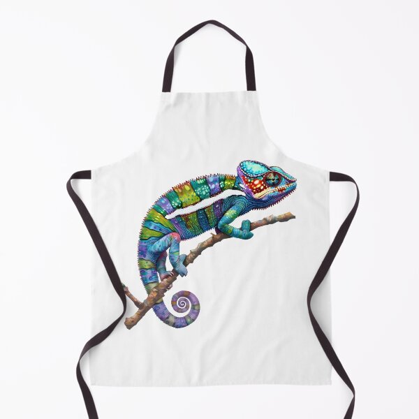 Item preview, Panther chameleon clings to a branch, bright and beautiful colors. #5 designed and sold by kizenya.