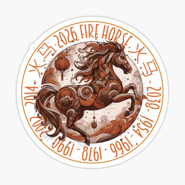 2026 CHINESE ZODIAC YEAR OF THE FIRE HORSE FEBRUARY 17 2026 visual data 6