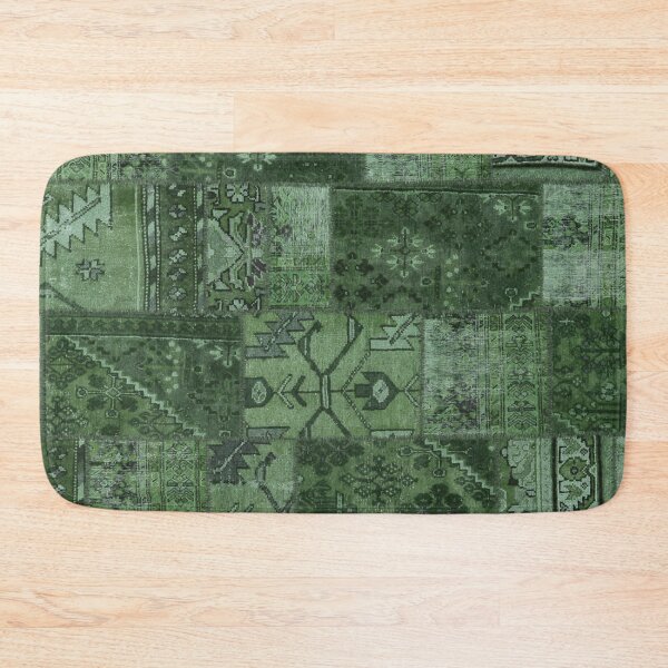 Item preview, Persian Vintage Vintage Patchwork Green designed and sold by W. Chahir®.