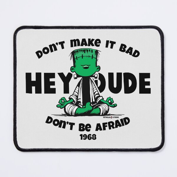 Item preview, Dude Meditation Frankestein designed and sold by VITROLA CARTOON Studio.