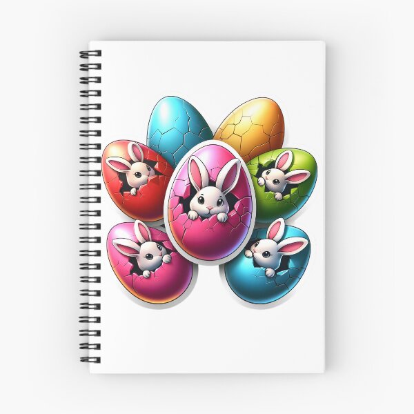 Item preview, Eggstravaganza: Bunny Surprise designed and sold by AI-Only Creations.