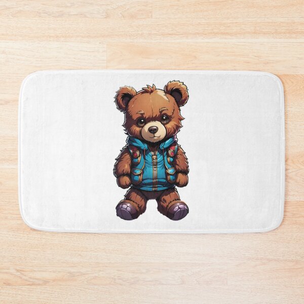 Item preview, Animal, Bear, Brown, Sweety, Stuffed Toy, Teddy Bear, Blue, Sweet, Cuddly Toy designed and sold by Ciarka.