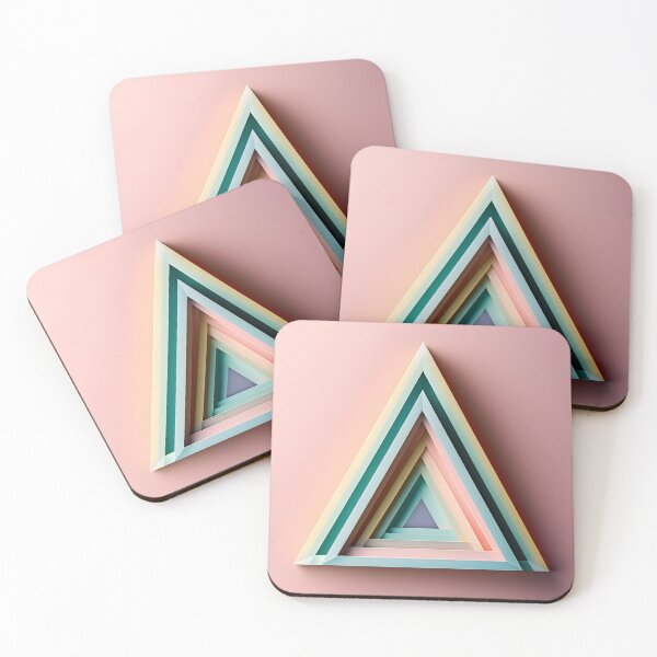 Item preview, Symmetrical Triangles Abstract Design designed and sold by AspirationalArt.